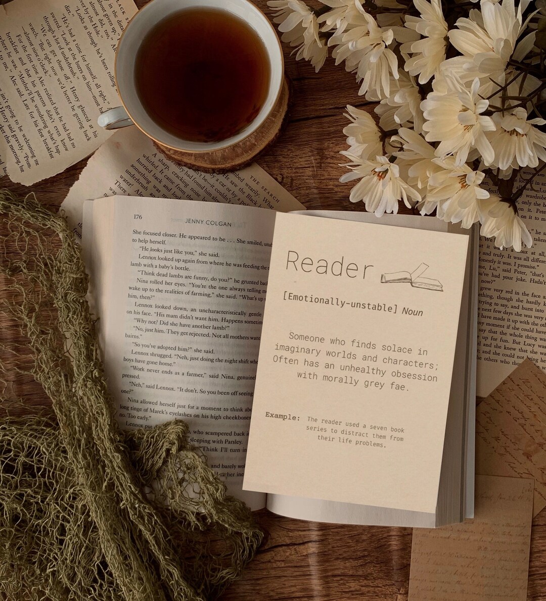 DIGITAL Reader Definition Print - Etsy