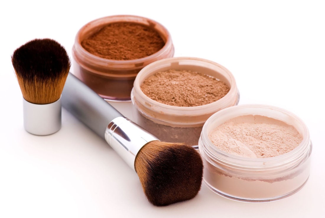 Private Label Bulk Mineral Makeup Foundation - 50g x 12 shades. Eco-friendly, 100% Natural ingredients, Ethically sourced