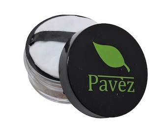 fond de teint minéral Pavez & Purez, gamme classique | 7 échantillons, clairs à moyens | Maquillage végétalien et sans cruauté envers les animaux