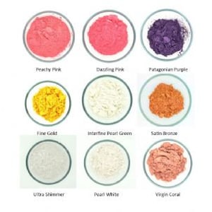 Farb Mica Muster - Vegan & ethisch einwandfrei - Seife/Badebomben/Lippenstift/Make-up