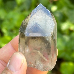 Black Phantom Lemurian Quartz 64g