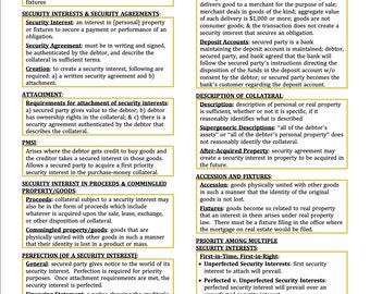 Secured Transactions Outline