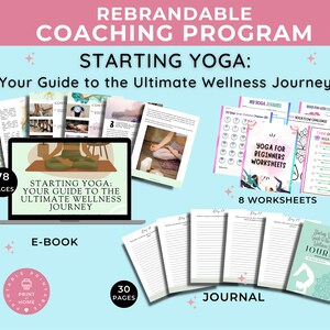 Starting Yoga Done For You Coaching Program for Yoga Coaches, Health Coach, Spiritual Coach, Wellness Coach,Life Coach,Meditation Coach