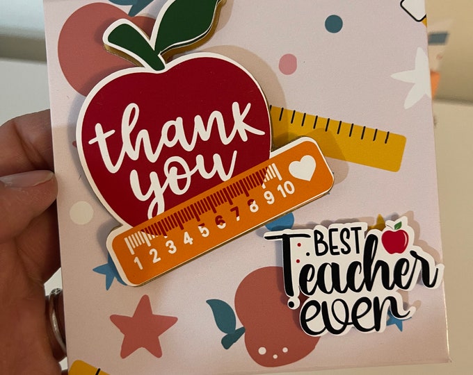 Personalized Teacher appreciation gift