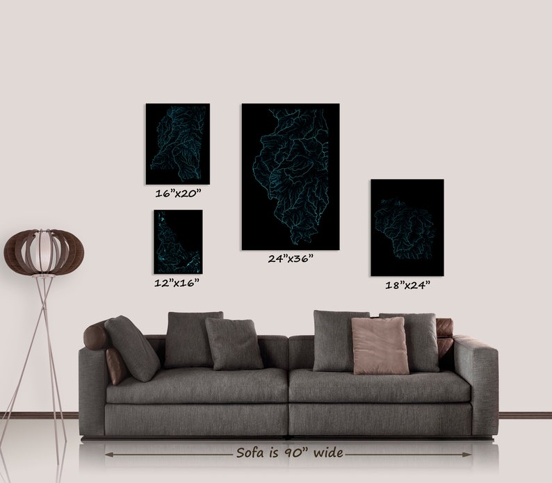 Georgia Rivers Posters Georgia Rivers Poster - Etsy