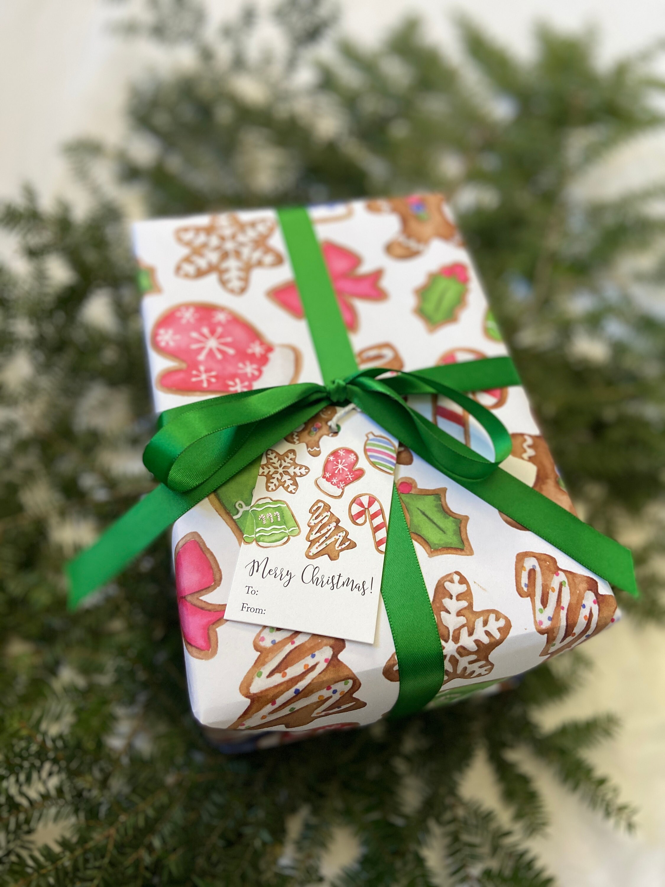 Gingerbread Wrapping Paper, We Don't Want to Unwrap Presents Anymore —  These Wrapping Papers Are Way Too Cute!
