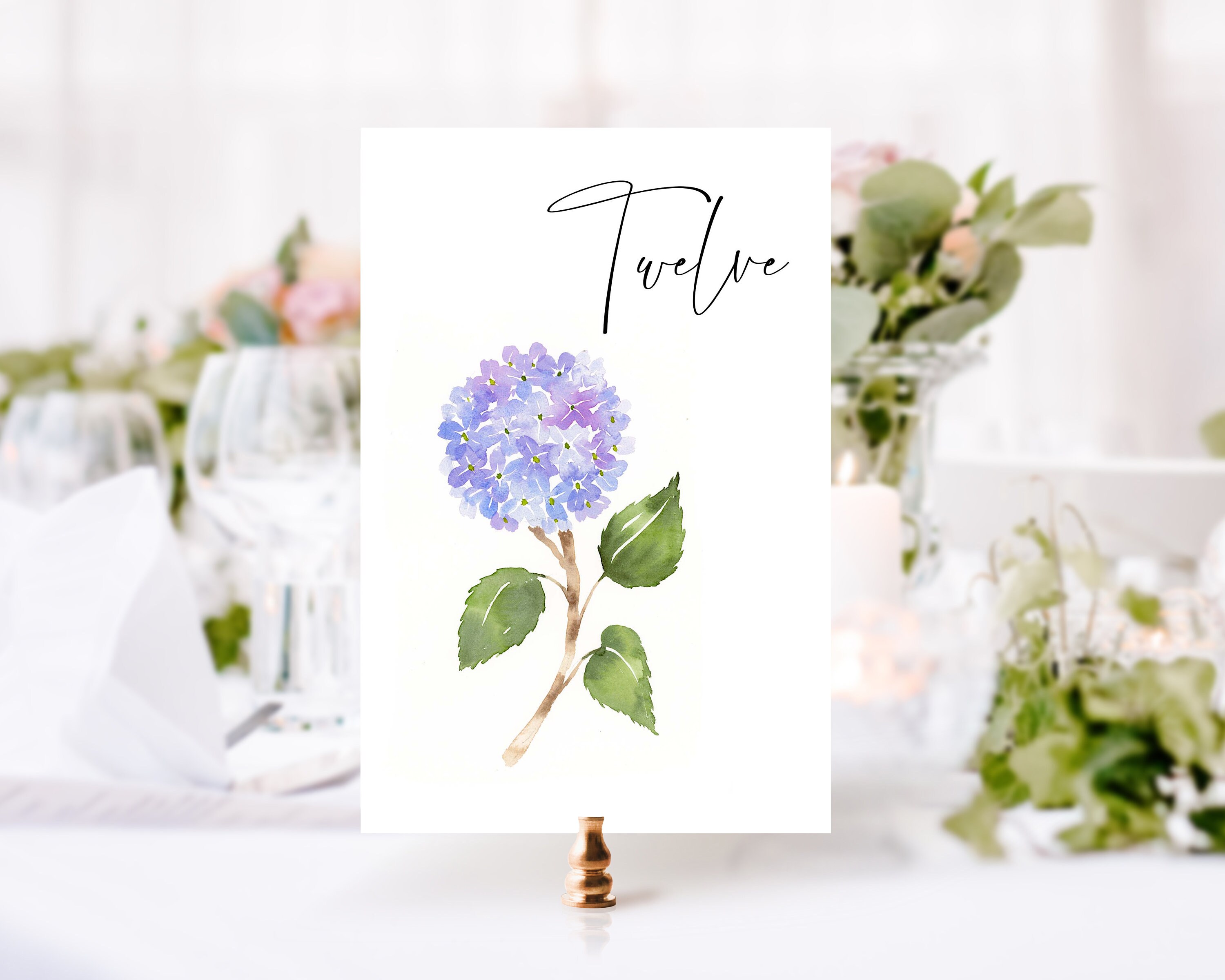 15 Printable Floral Table Numbers Bright Floral Table - Etsy