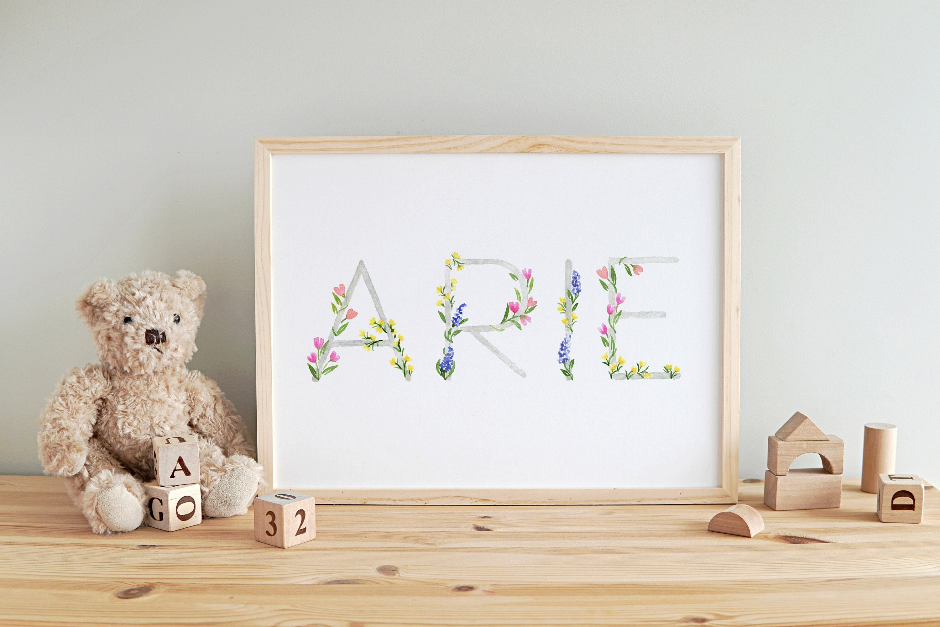 Baby name hotsell painting ideas