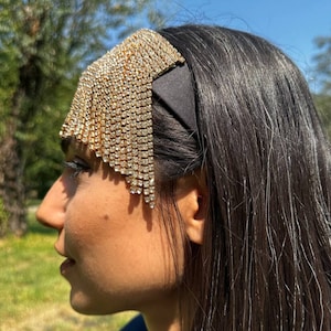 Cleopatra Crown | Egyptian Costume | Cleopatra Headpiece | Egyptian Headband | Goddess crown | Christmas Costume | Cleopatra Costume