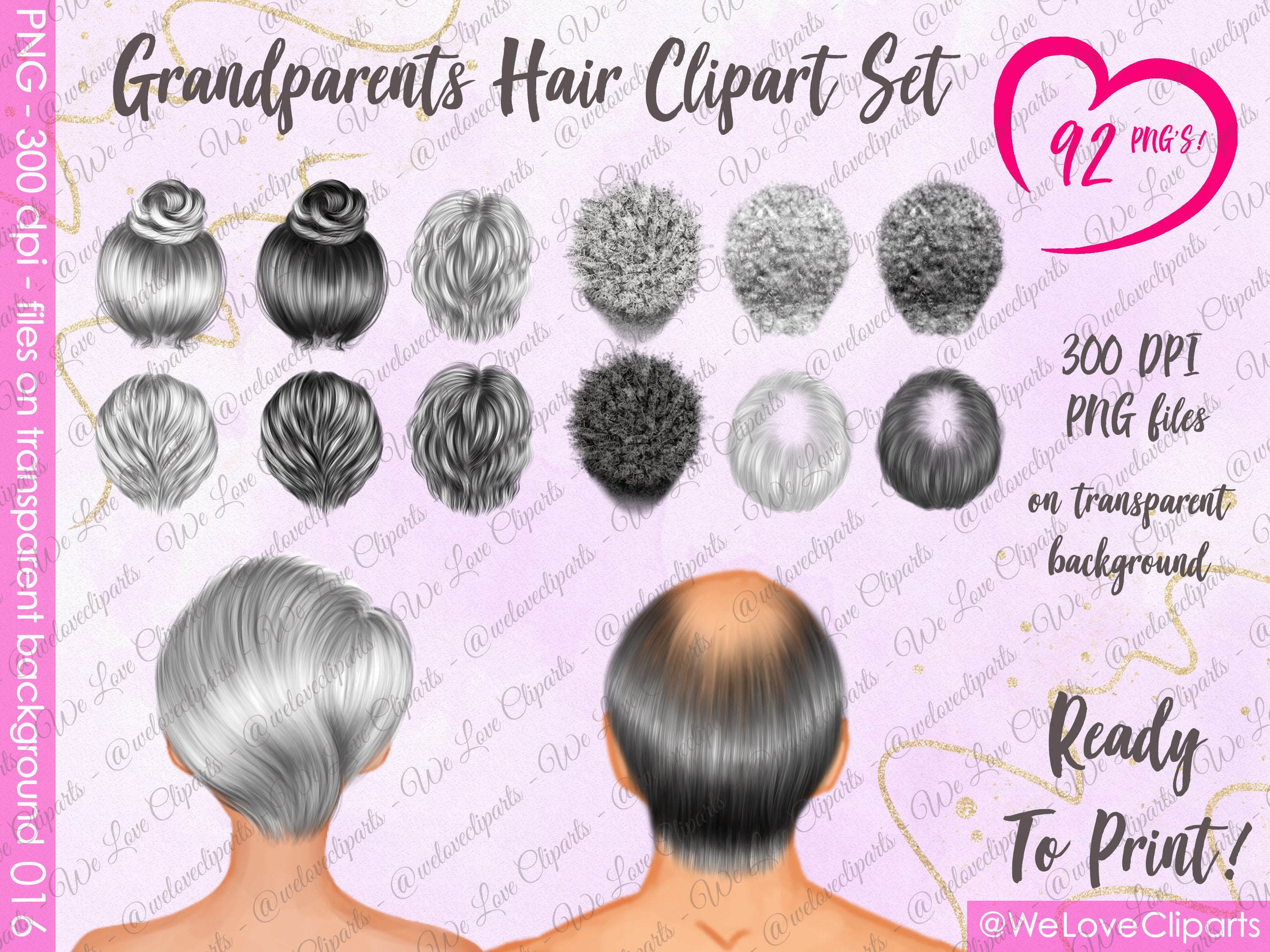Grandma Hairstyles - Etsy Grandma Hairstyles - Etsy