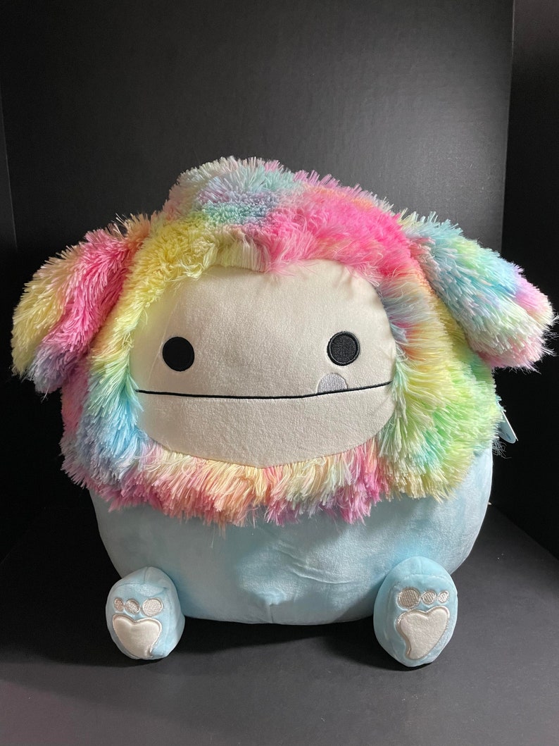 Squishmallow ZOZO the 16 Rainbow Bigfoot NWT Etsy