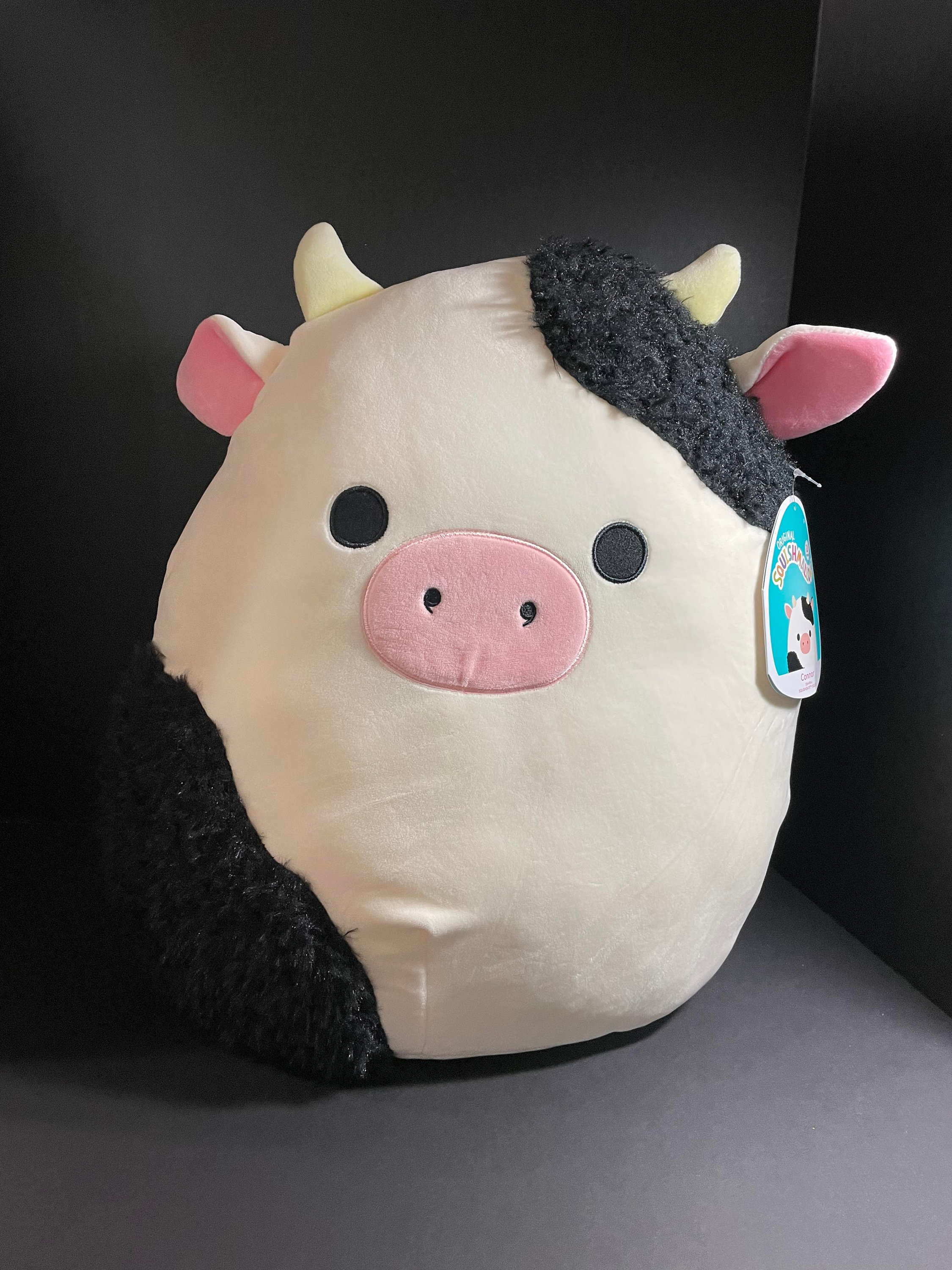 Plush Squishmallow Connor the Cow Custom Fuzz Gift 16 Personalized Toys Toys & Games img.hospital