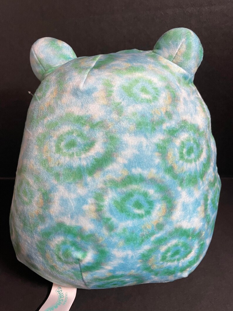 Squishmallow 8 Ferdie the TieDyed Frog Cracker Barrel Etsy