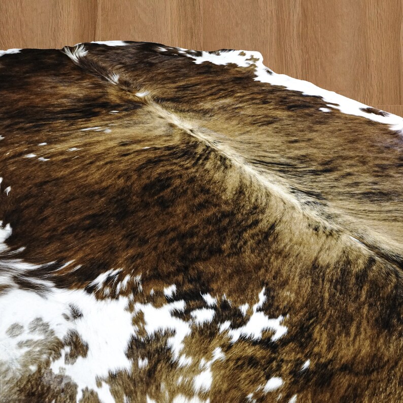 Bonanza Leathers Genuine Cowhide Brindle Hair on Cowhide Rug Etsy