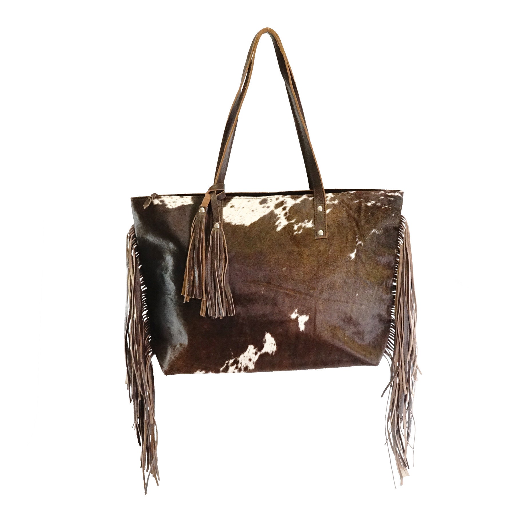 Bonanza Leathers Women's Cowhide Leather Large Shoulder Etsy