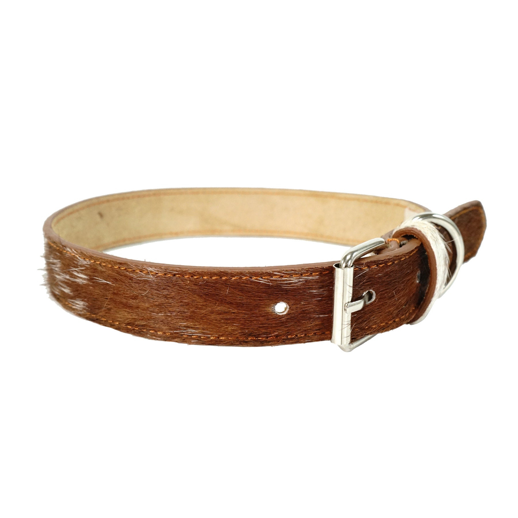 Bonanza Leathers Real Cowhide Leather Pet Collar Dog/ Cat Etsy