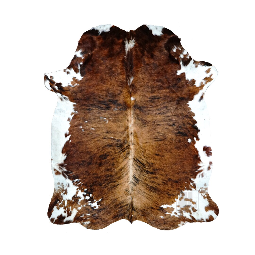 Bonanza Leathers Genuine Cowhide Brindle Hair on Rug Etsy