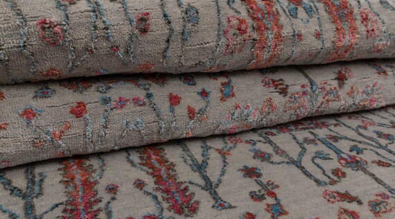 4x6 生命の木 高品質 トランジショナルスタイル モダン 手織り