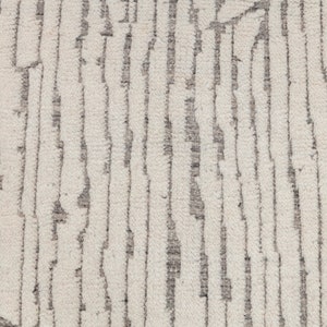 8x10 Grey Ivory Plush Modern Moroccan Style Hand-knotted Wool Rug, Free ...