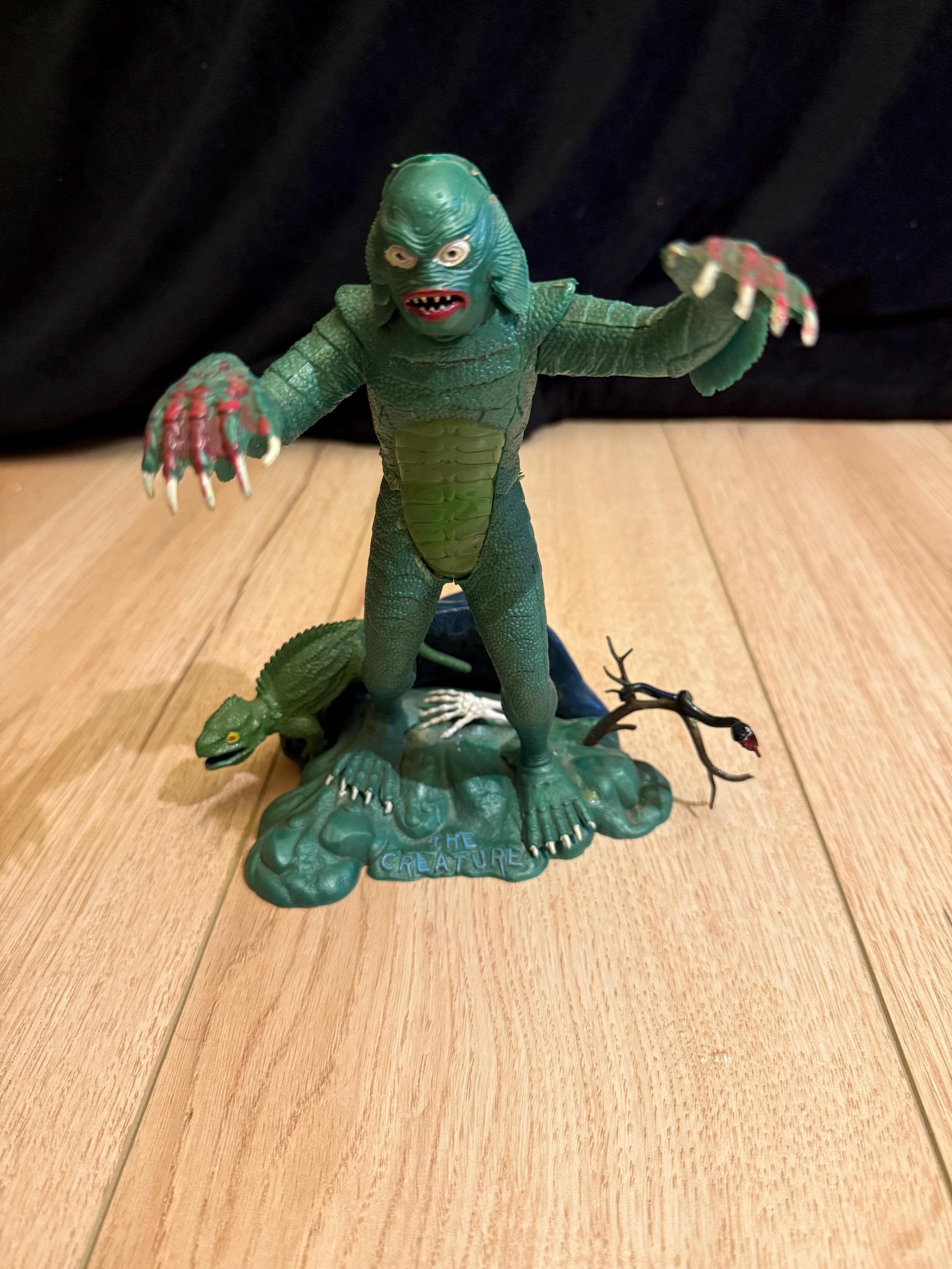 Vintage 1963 Aurora CREATURE LAGOON Built Model Kit From Hobby
