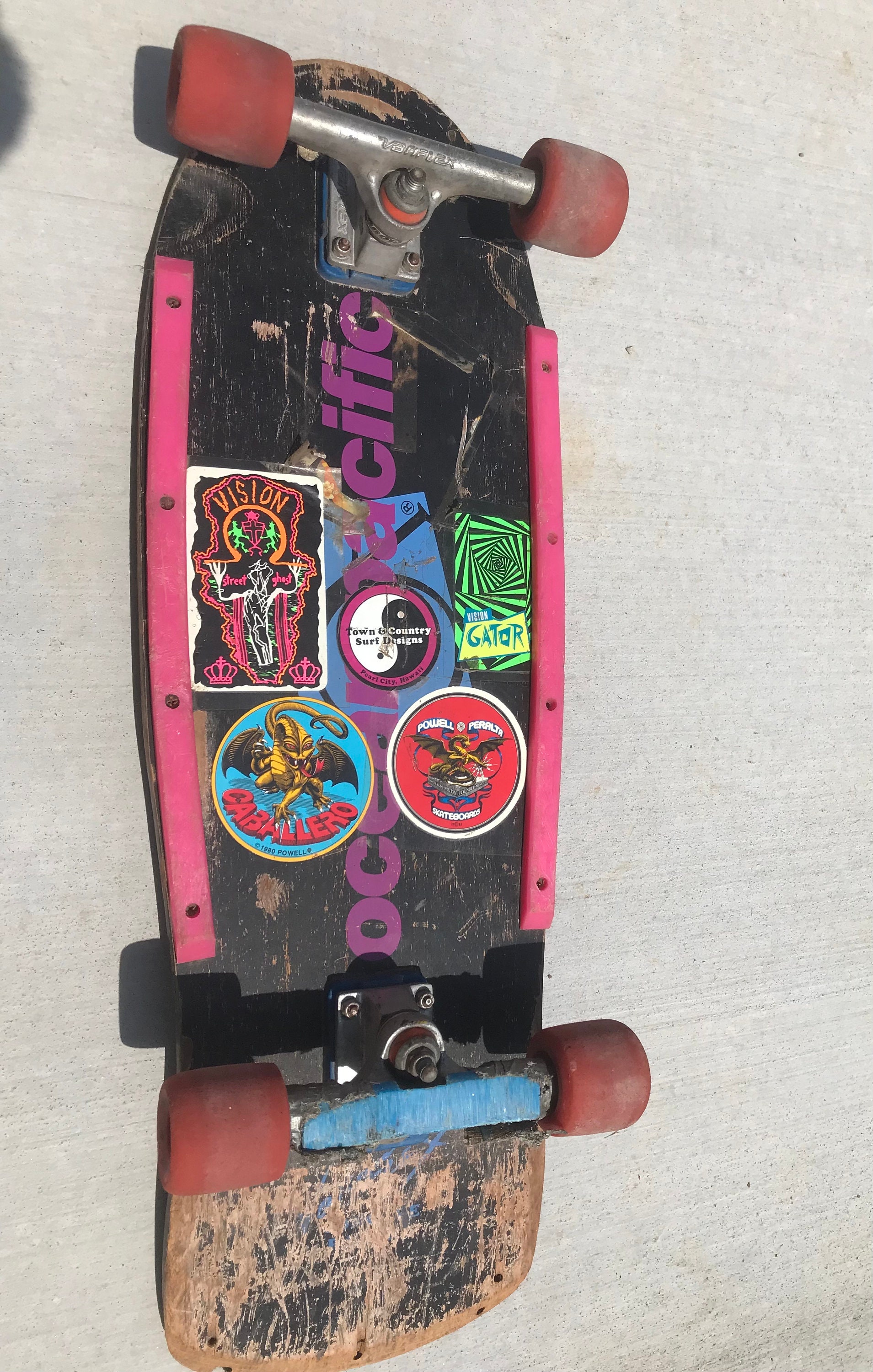 1980s Ocean Pacific Old School Skateboard! - Etsy 1980s Ocean Pacific Old School Skateboard! - Etsy