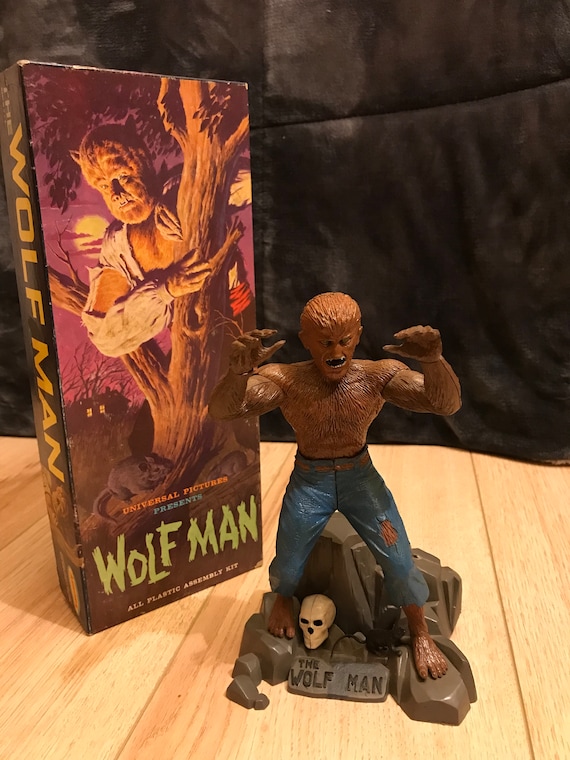 Nintendo Switch AURORA THE WOLF MAN KIT NO.425(1962) Vintage 1962 Aurora Wolf Man Model Kit! - Etsy