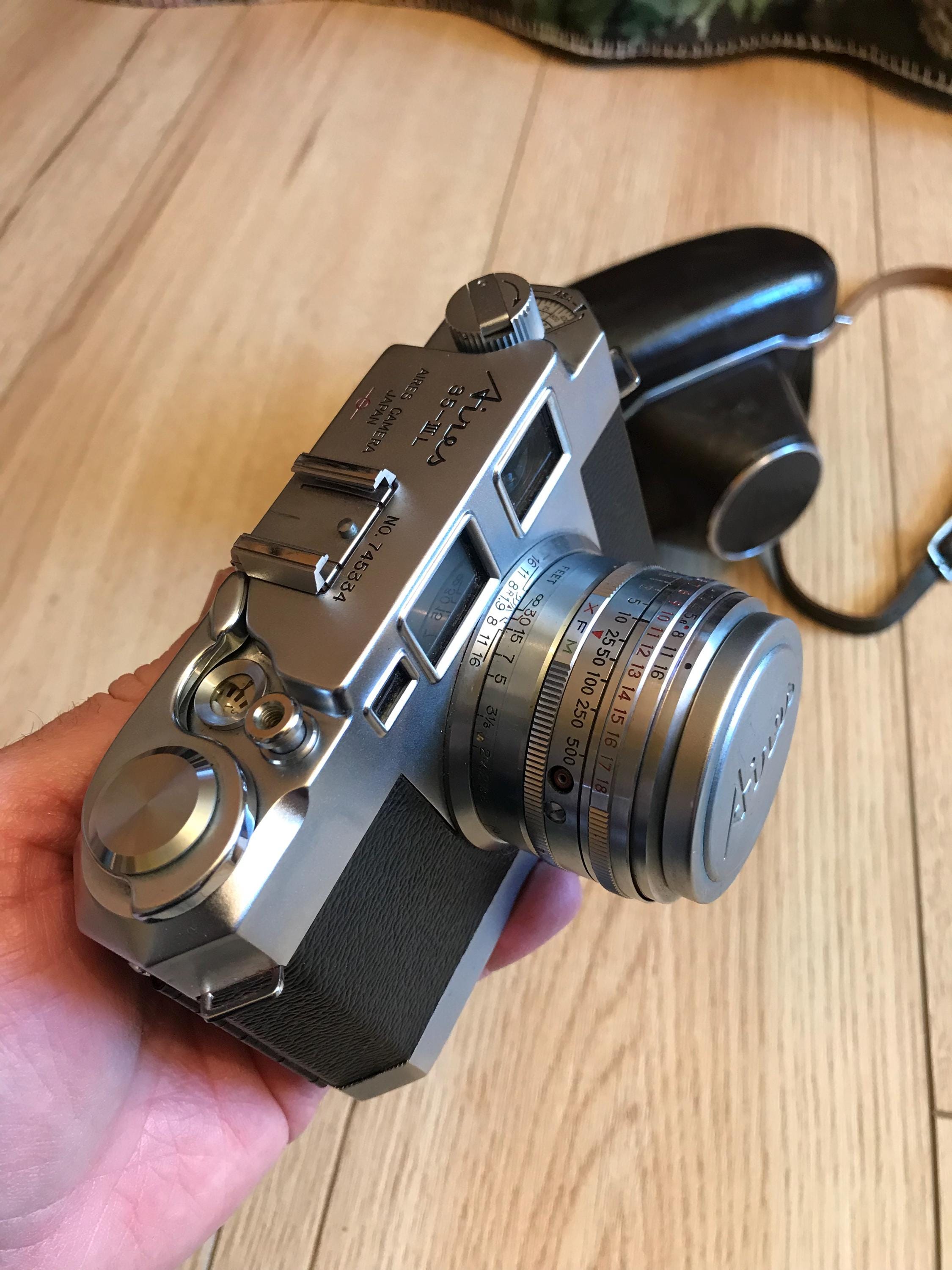 Awesome Vintage 1950s Aires 35-III L 35mm Film Rangefinder Camera