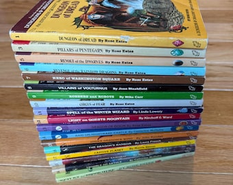 Amazing Dungeons & Dragons choose your own adventure books lot!