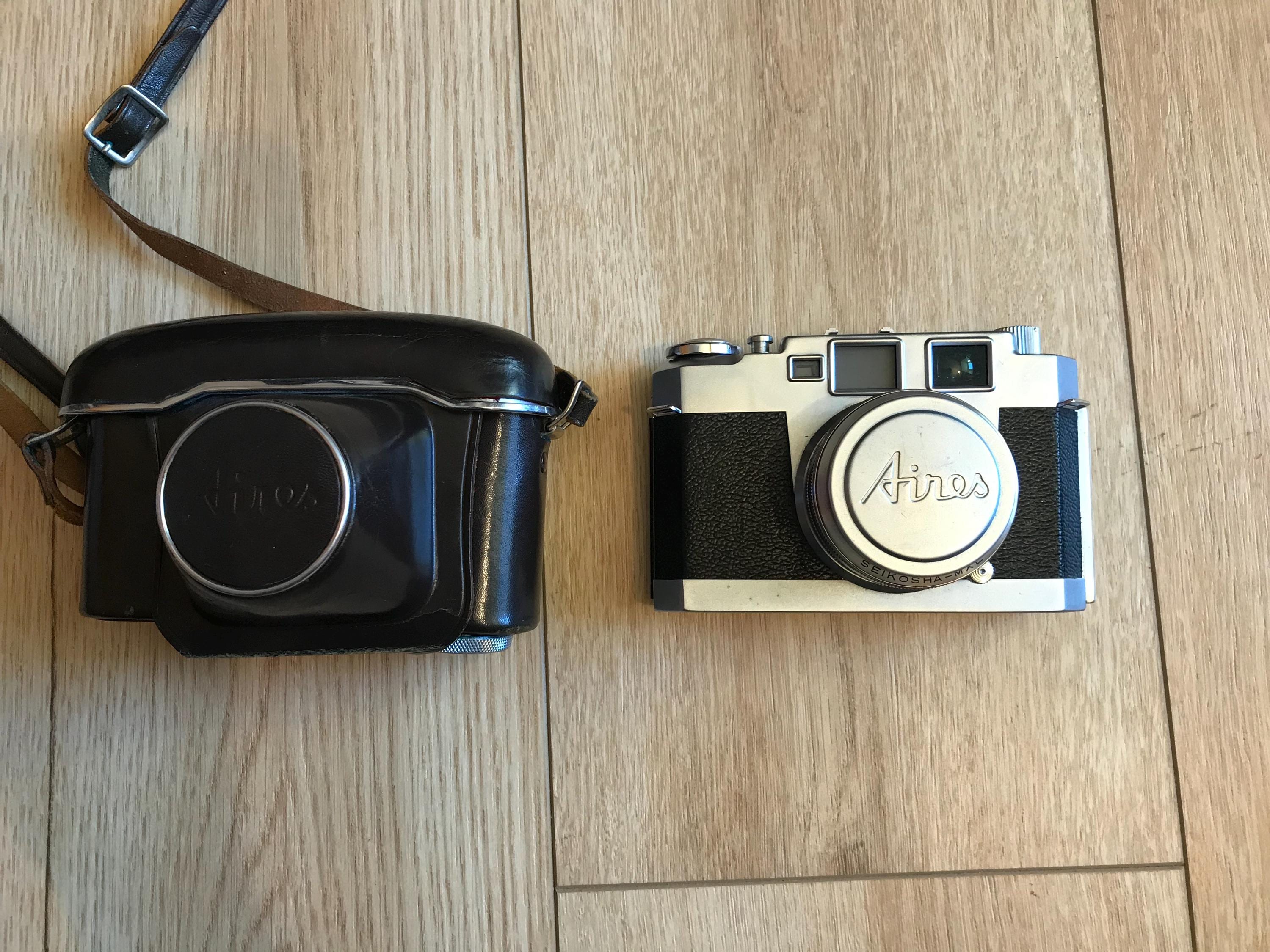 Aires 35-ⅡA　AIRES CAMERA　フィルムカメラ　専用ケース付き ジャンク】フィルムカメラで遊ぼう！「Aires 35Ⅱ」の使い方と