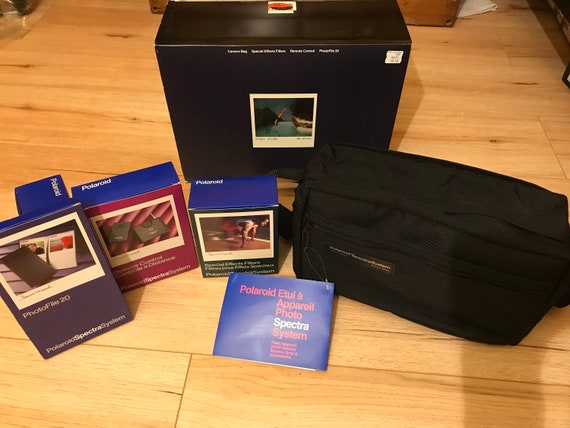 カメラ　ポラロイド　スペクトラ　クローズアップレンズ　ケース　セット　美品 Polaroid Spectra System Accessories - Etsy