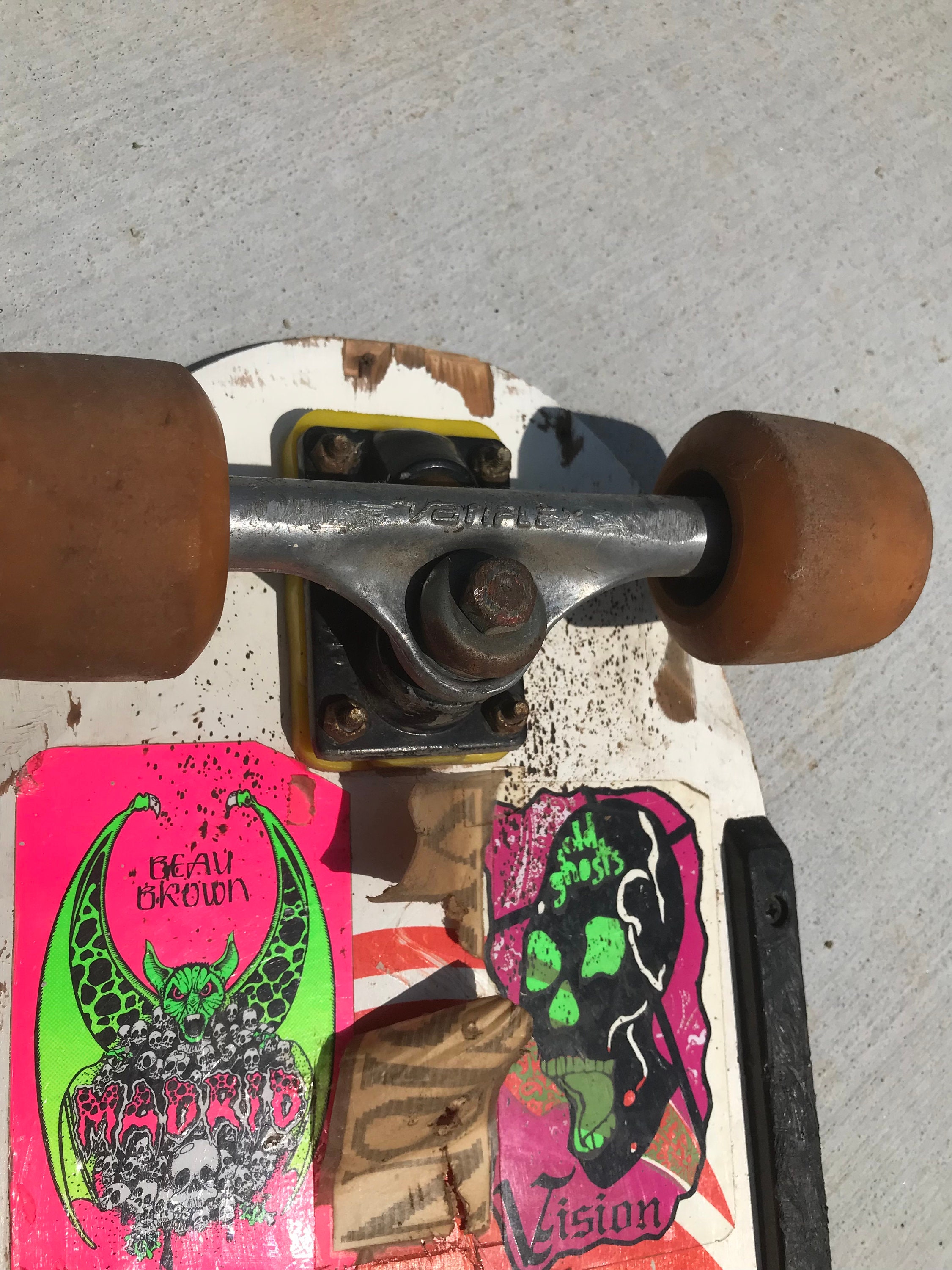 Awesome 1980s Old School Skateboard - Etsy Awesome 1980s Old School Skateboard - Etsy