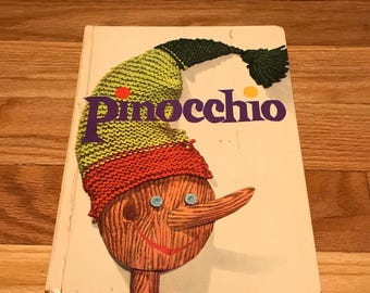 Vintage Pinocchio book! 1940s