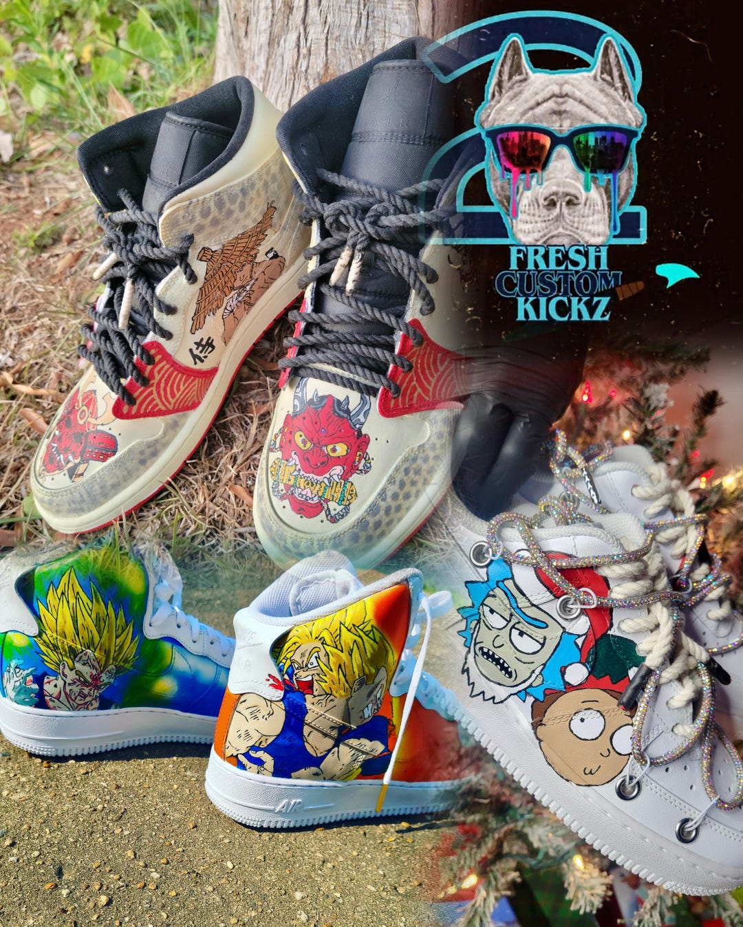 Custom Air Force 1s - Etsy