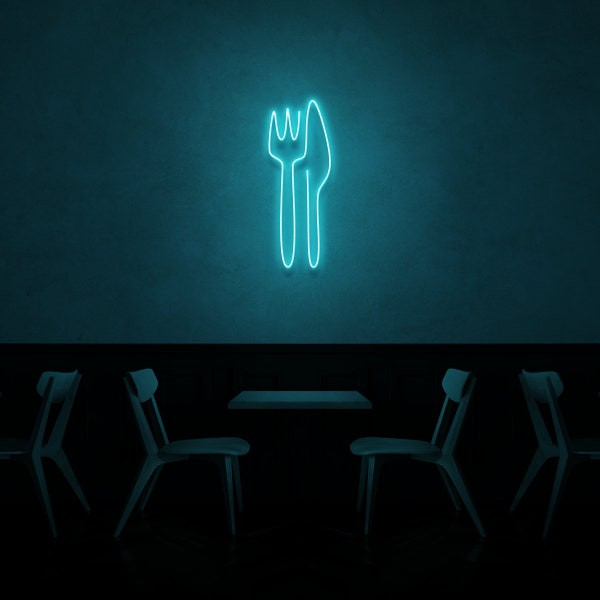 Knife and Fork Sign Etsy