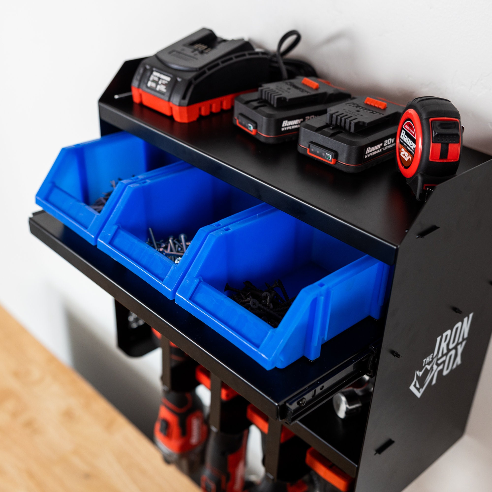 Heavy Duty 3tier Power Tool Organizer Wall Mount System With Etsy