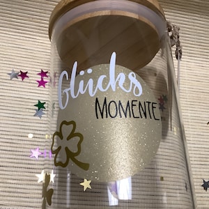 glass for moments of happiness, lucky glass