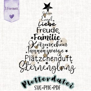Plotter file Christmas, two-color svg