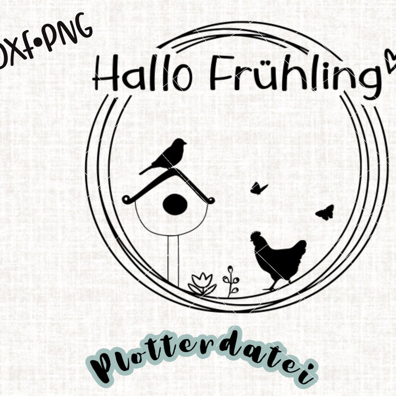 Plotterdatei frühling - Etsy.de
