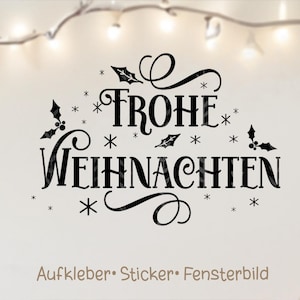 Window Sticker Christmas Merry Christmas