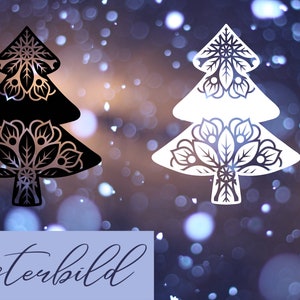 Window Sticker Christmas Tree
