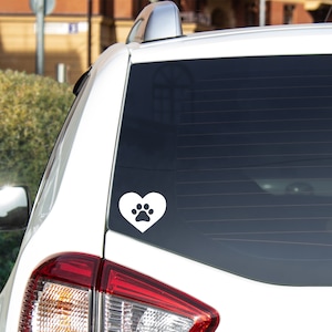 Sticker, Aufkleber, Autoaufkleber Hund / Haustier