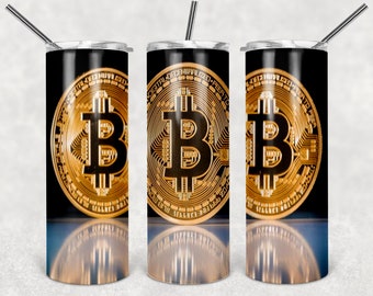 Crypto Bitcoin Tumbler digital download sublimation file