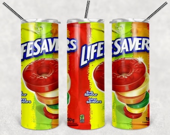 Lifesavers Tumbler digital download sublimation file