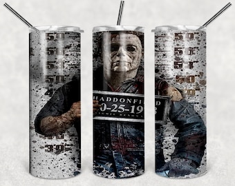 Michael Myers  Movie Tumbler digital download sublimation file