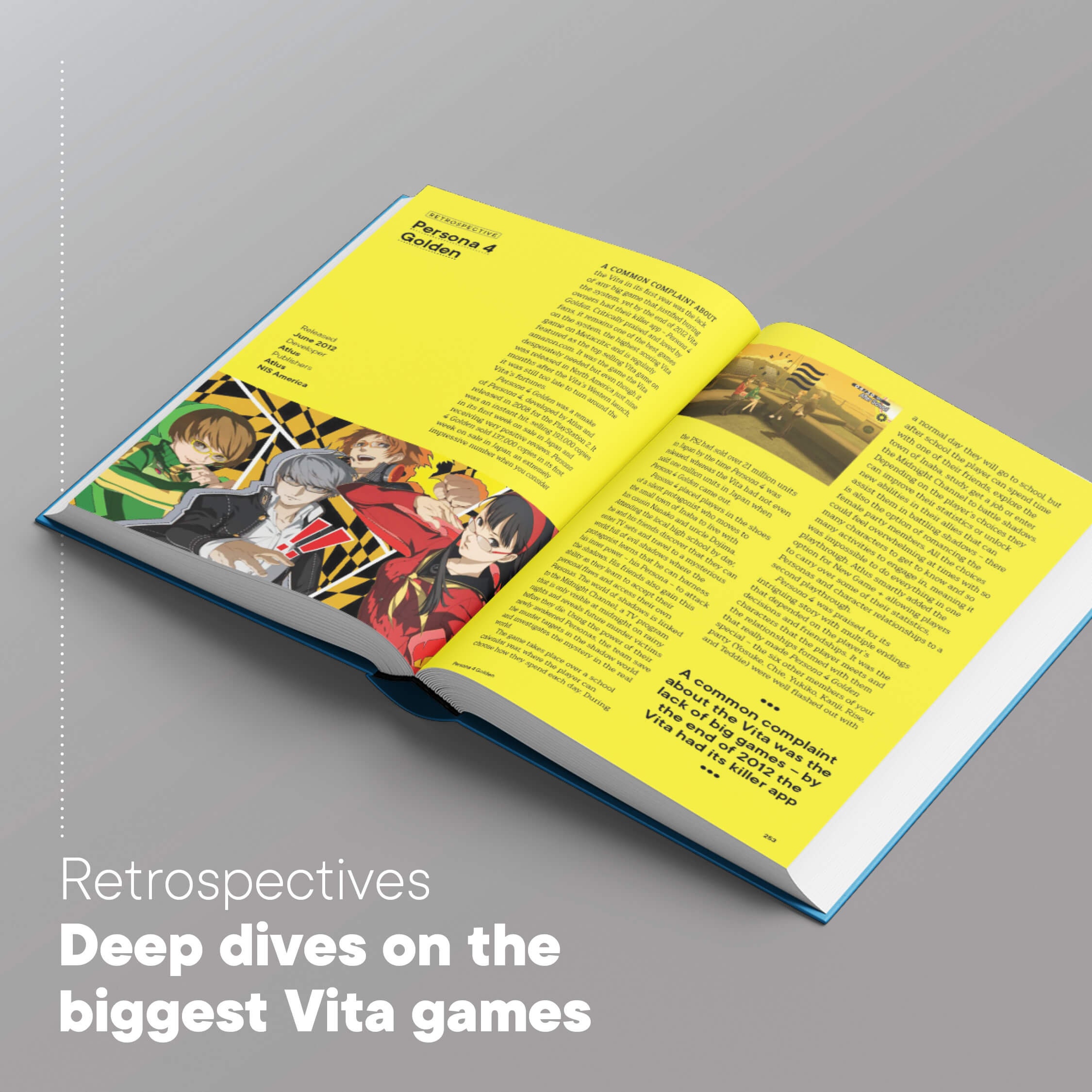 Vita Means Life - Psvita - Book - Hardback Book Detailing the