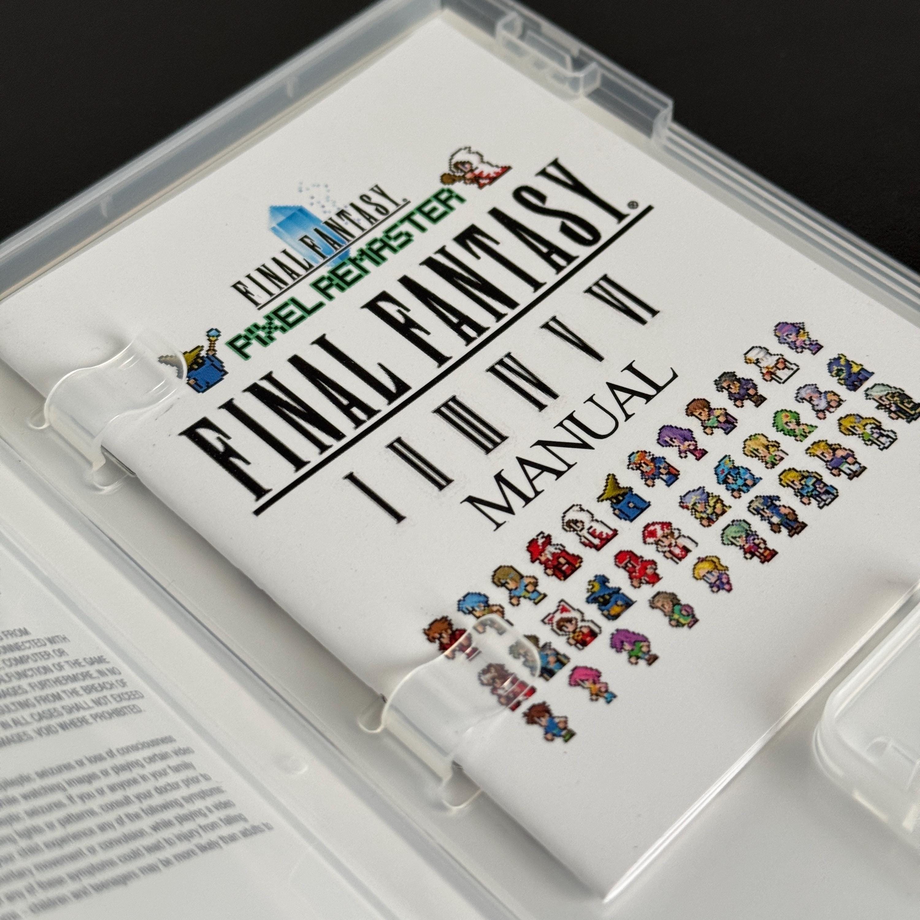 ファイナルファンタジー ピクセルリマスター マニュアル: Nintendo