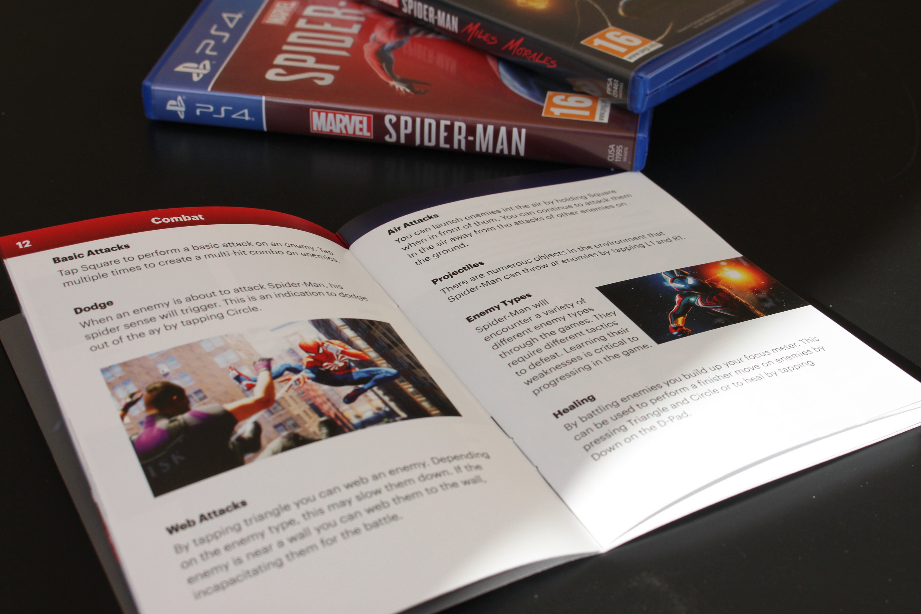 Spider-man & Miles Morales Dual Game Manual (PS4/PS5) - Etsy