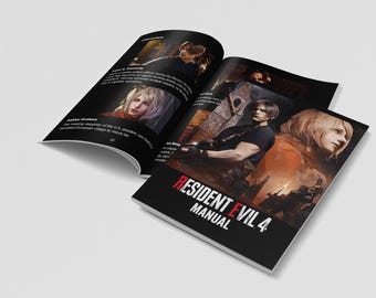 Resident Evil 4 Remake Manual – PlayStation PS4 PS5, Game Collectors Edition