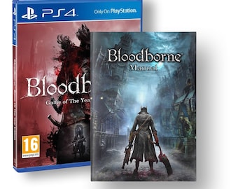 Bloodborne PS4 Manual - PlayStation Instruction Manual (Unofficial) - Perfect for PS5 and PS4 video game collectors!