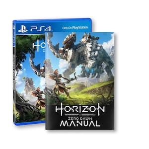 Horizon Zero Dawn Handbuch PS4/PS5 - Playstation Anleitung (Inoffiziell) - Perfekt für Videospiel Sammler!